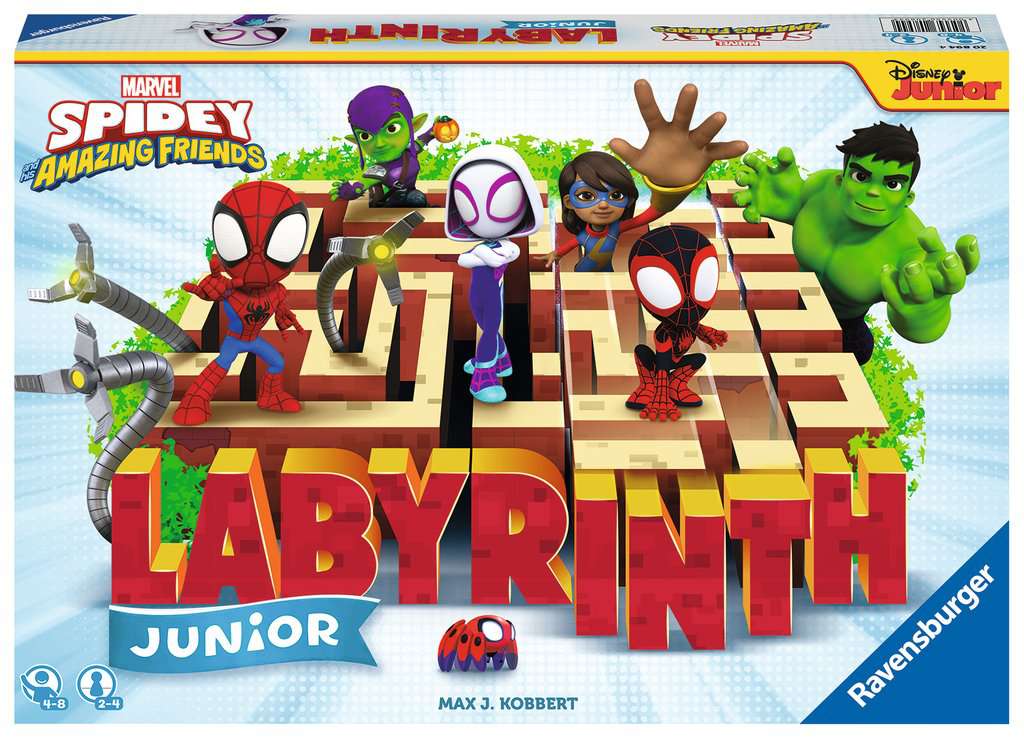 Ravensburger Game Labyrinth Junior Spidey and Friends