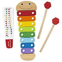 Melissa & Doug Caterpillar Xylophone Musical Toy With Wooden Mallets only $7.99