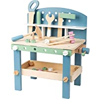 Small Foot Wooden Toys Compact Nordic Workbench (Blue) only $23.86