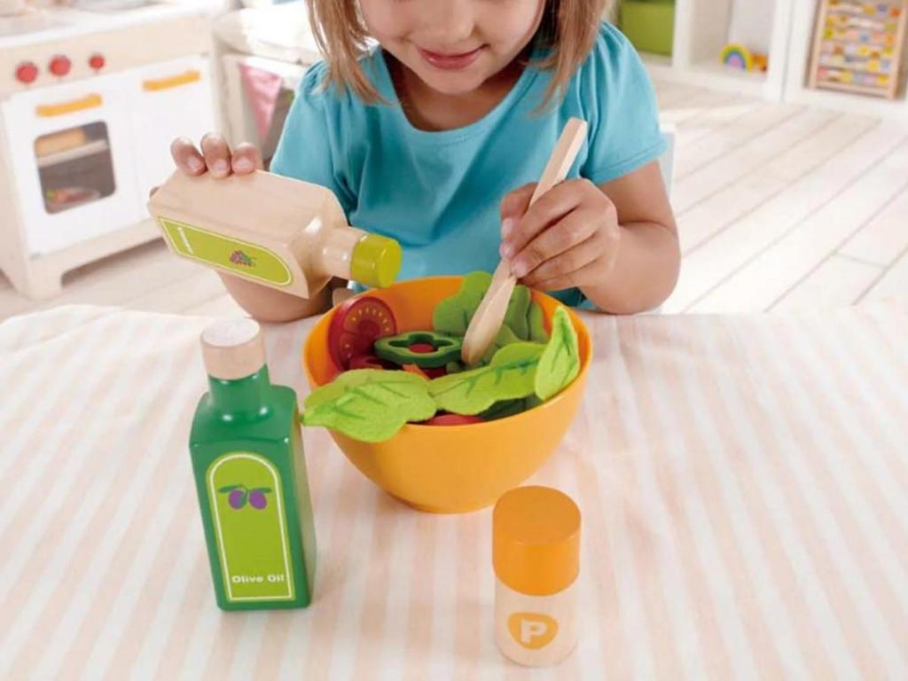 Hape Wooden Garden Salad Play Set Just $12.44 on Amazon (Regularly $25)