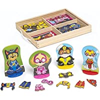 64-Pieces Melissa & Doug PAW Patrol Wooden Magnetic Pretend Play Set only $9.96