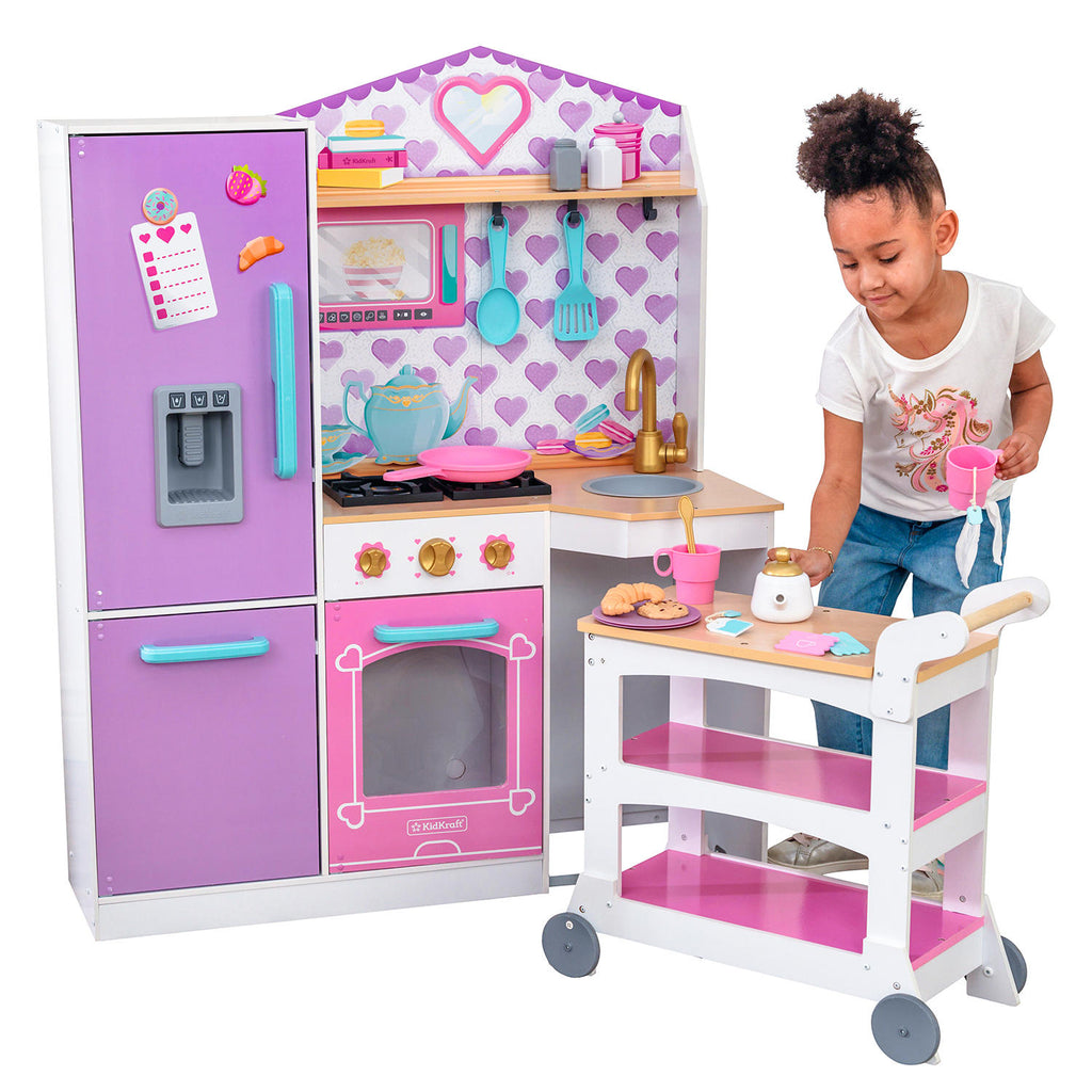 KidKraft Sweet Snack Time Cart & Play Kitchen only $79.98