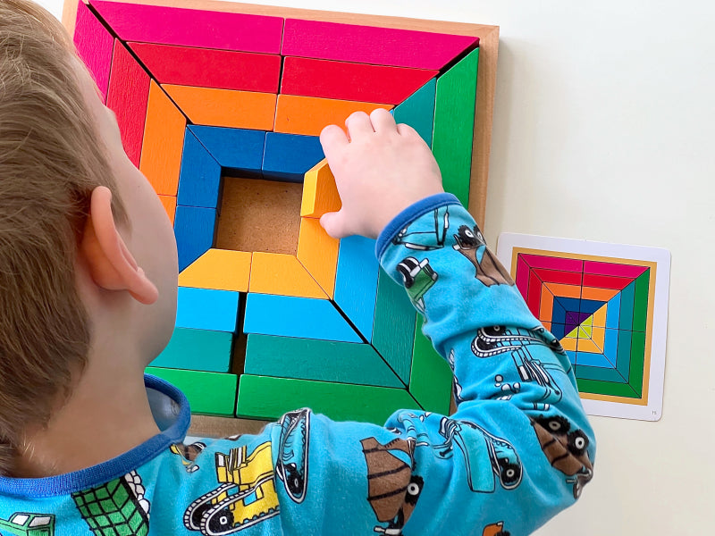 Let’s Try Pattern Play - for developing visual literacy! ❤️