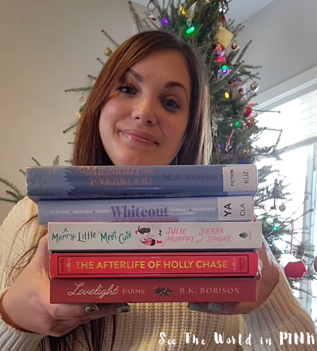 Five on Sunday - December 18, 2022 ~ Christmas Books on my TBR, Yoga Jeans Order, Joe Fresh Order, Book Light and Guillermo del Toro’s Pinocchio