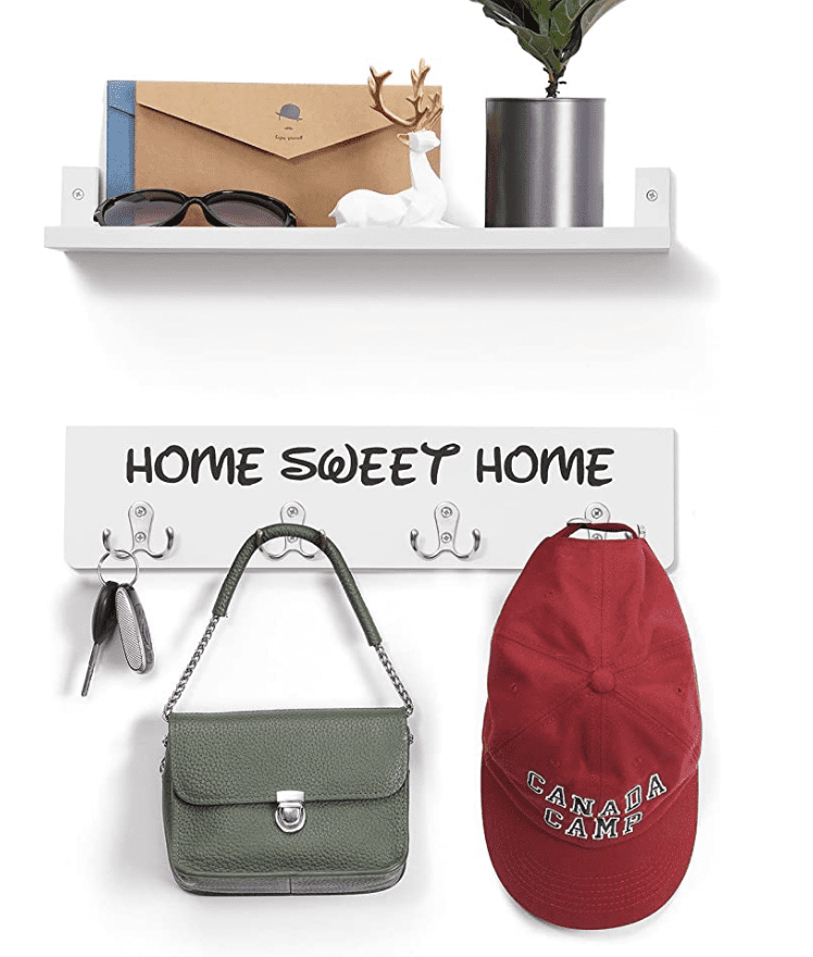 Home Sweet Home Shelf & Key Organizer – 50% off