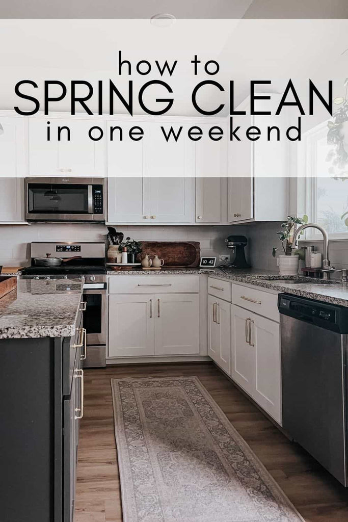 How to Spring Clean in a Weekend