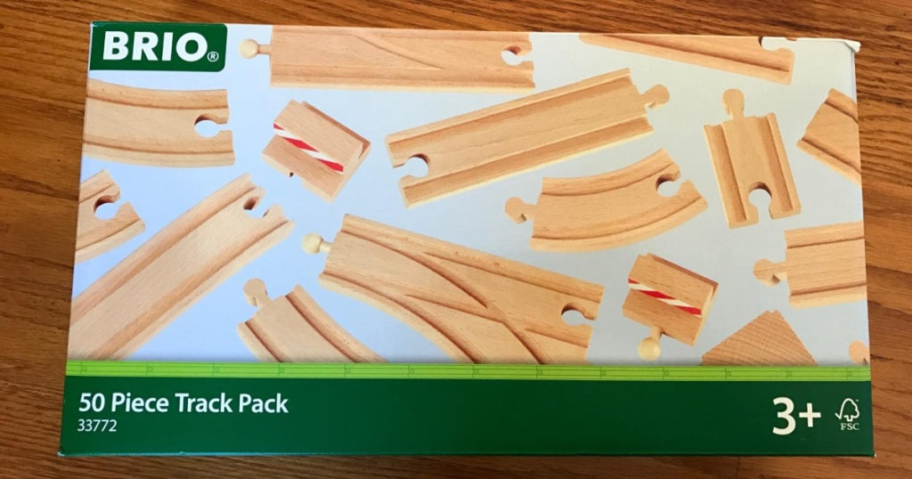 BRIO Wooden Train Track 50-Piece Set Just $34.99 Shipped on Amazon (Regularly $70)