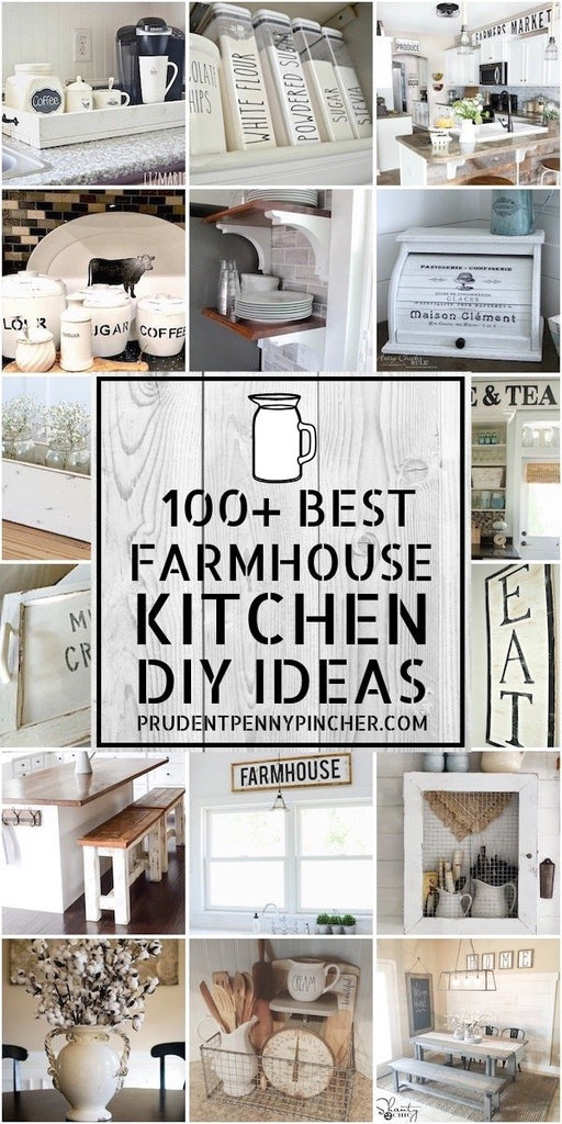 100 DIY Farmhouse Kitchen Decor Ideas