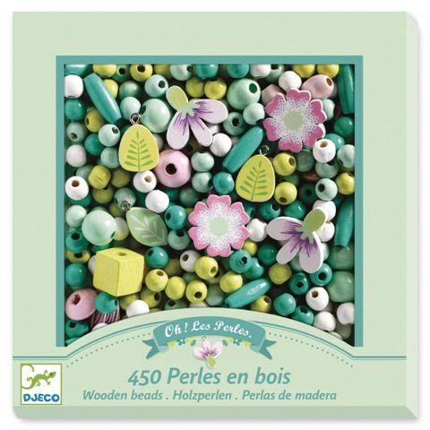 Djeco Art Kit Beads - Leaves and Flowers