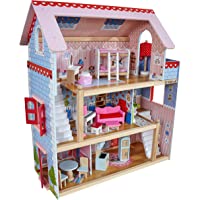 KidKraft Chelsea Doll Cottage Wooden Dollhouse with 16 Accessories only $36.14