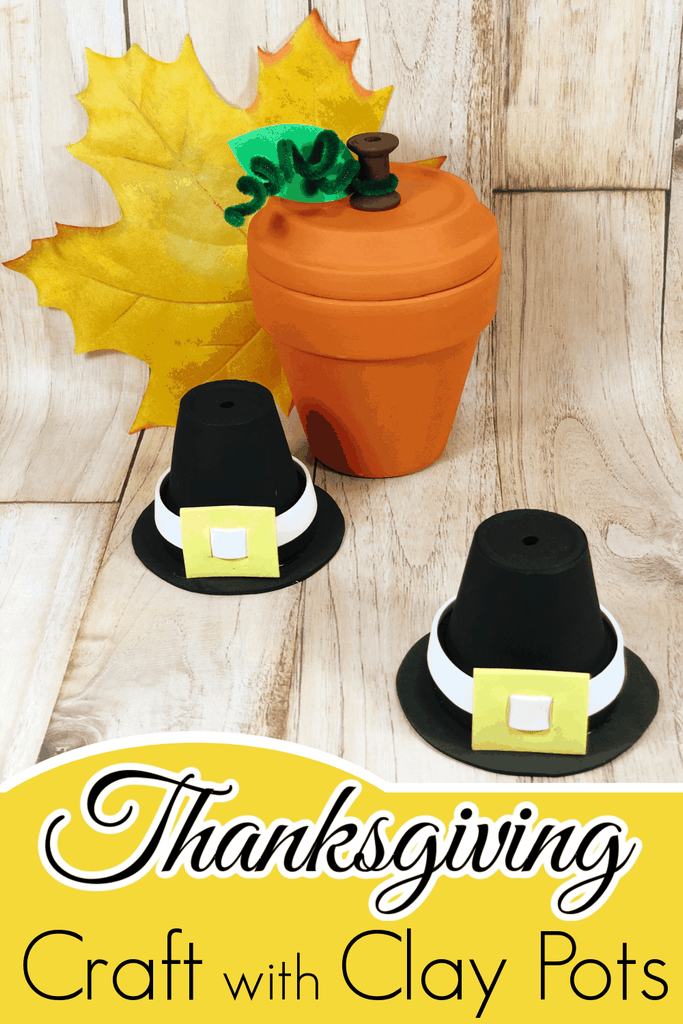 Thanksgiving Craft with Clay Pots