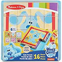 Melissa & Doug Blue’s Clues & You! Wooden Cube Puzzle only $7.88