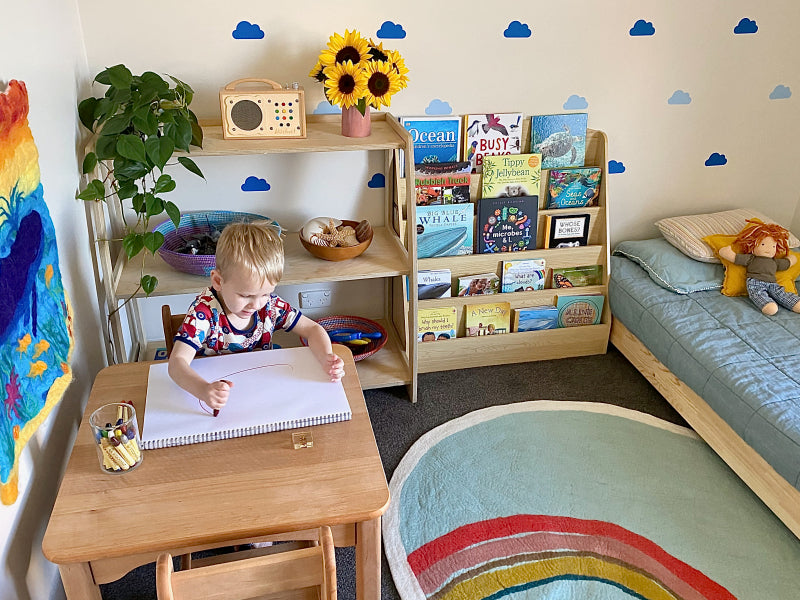 A Montessori Bedroom at Three Years (3yrs 9mths)