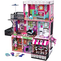 KidKraft Brooklyn’s Loft Wooden Dollhouse with 25-Piece Accessory Set only $71.49