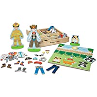 Melissa & Doug Occupations Magnetic Pretend Play Set only $12.31