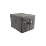 Premium 5 Pc Organized Closet Starter Kit In Flint Grey