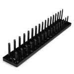 1/2 Inch Metric 34 Slot Socket Rack Storage Rail Tray Holder Shelf Organizer Machinery Parts