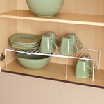 Expandable Cabinet Shelf - Medium White