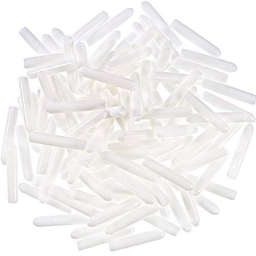 200 Pieces Dishwasher Rack Tip Tine Cover Caps Prong Rack Caps,Durable Flexible Vinyl,Flexible Round End Caps Shelf Organizer Tip Caps Wire Thread Protector Cover, Just Push On To Repair,1/8 Inch