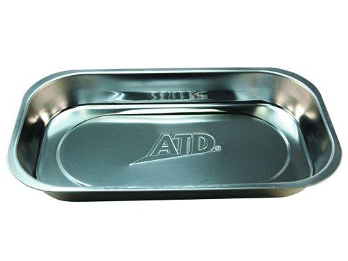 ATD Tools 8761 Stainless Steel Rectangle Magnetic Parts Tray