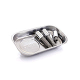 Capri Tools 10013 Magnetic Tools Tray, Stainless Steel, Rectangular, Chrome
