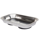 Stalwart 75-HT5001 Stainless Steel Rectangular Magnetic Parts Tray, 9 x 5"