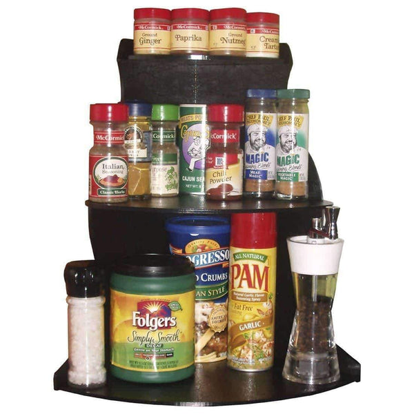 Corner Shelf Organizer 16" H, Store Things Used Daily Right Where You Need Them & Free up Cupboard Space Too. Proudly Made in the USA ! by PPM.