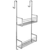 BA Hotel Shower Hanging Caddy Double Shelf Organizer for Shampoo, Soap - Brass